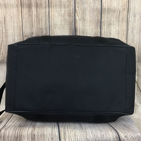Coach black nylon Voyager Travel Duffel Gym Bag - Picture 7 of 8